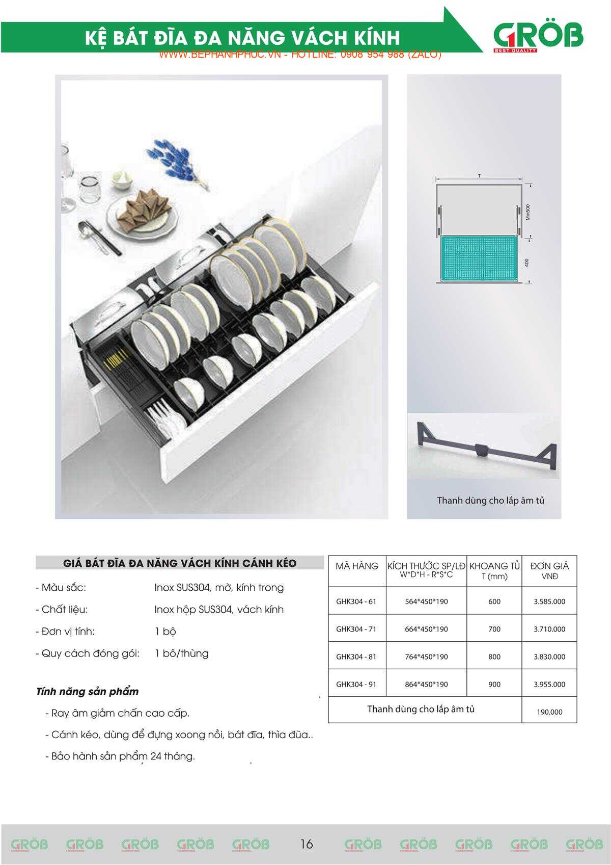 E-Catalogue Grob - Tiện nghi Bền đẹp Thời trang