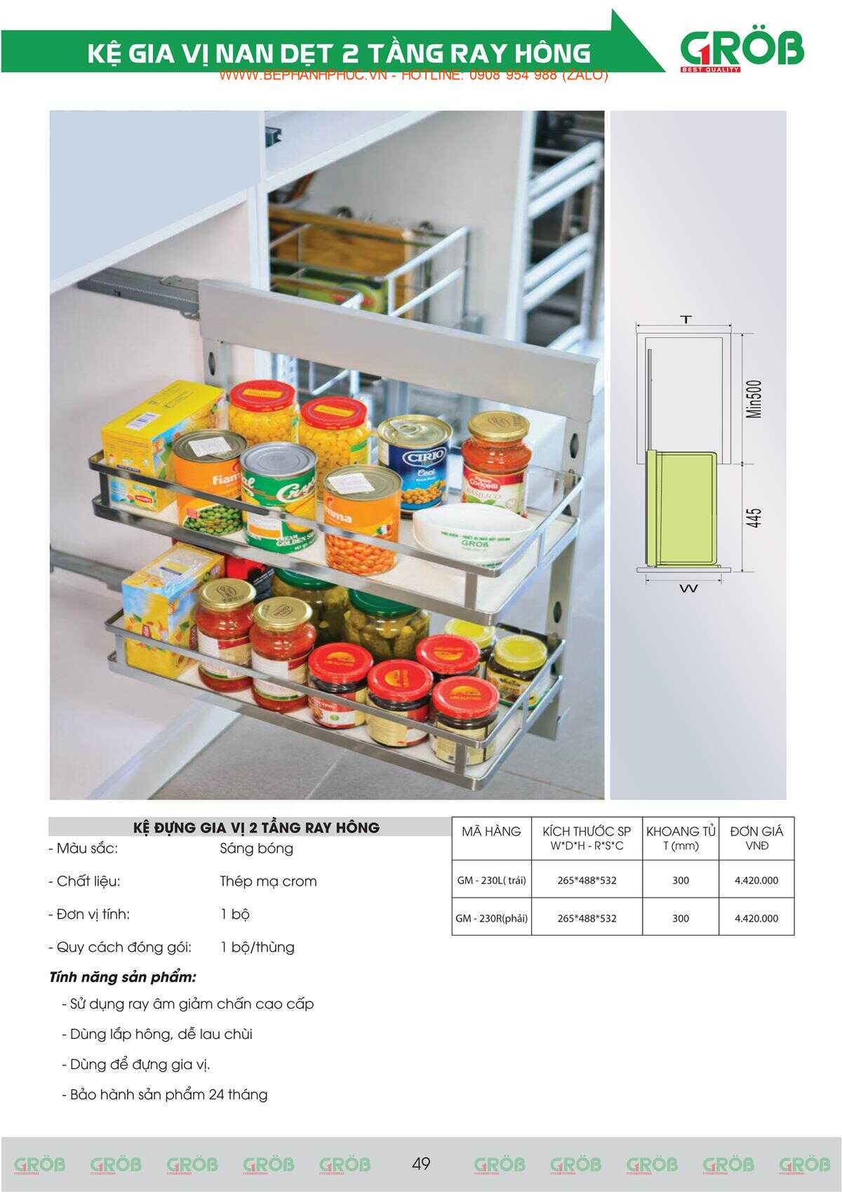 E-Catalogue Grob - Tiện nghi Bền đẹp Thời trang