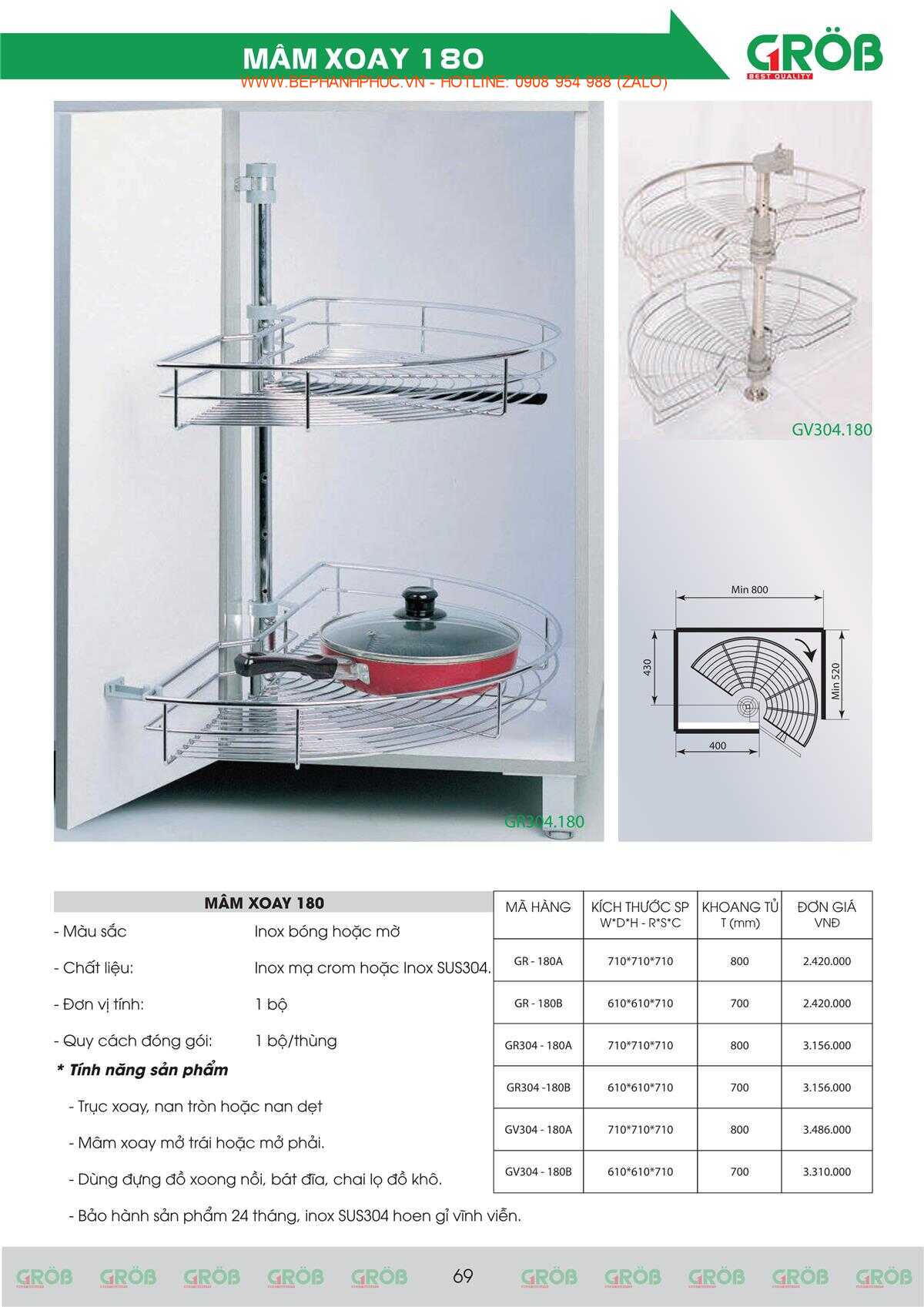 E-Catalogue Grob - Tiện nghi Bền đẹp Thời trang