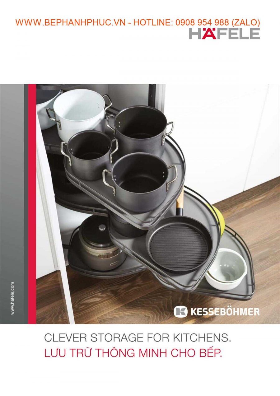 E-Catalogue Hafele Kessebohmer - Lưu trữ thông minh cho bếp