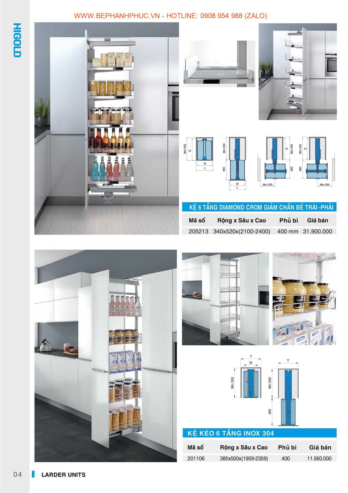 E-Catalogue Higold - Chất lượng Đa dạng Xu hướng