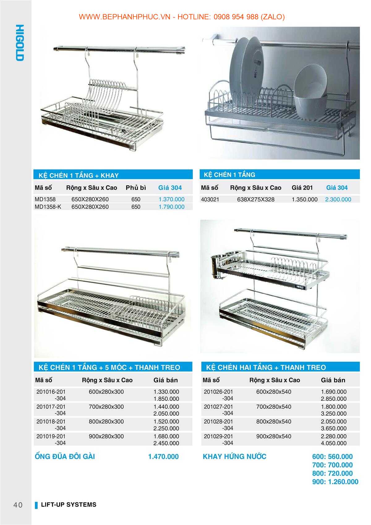 E-Catalogue Higold - Chất lượng Đa dạng Xu hướng