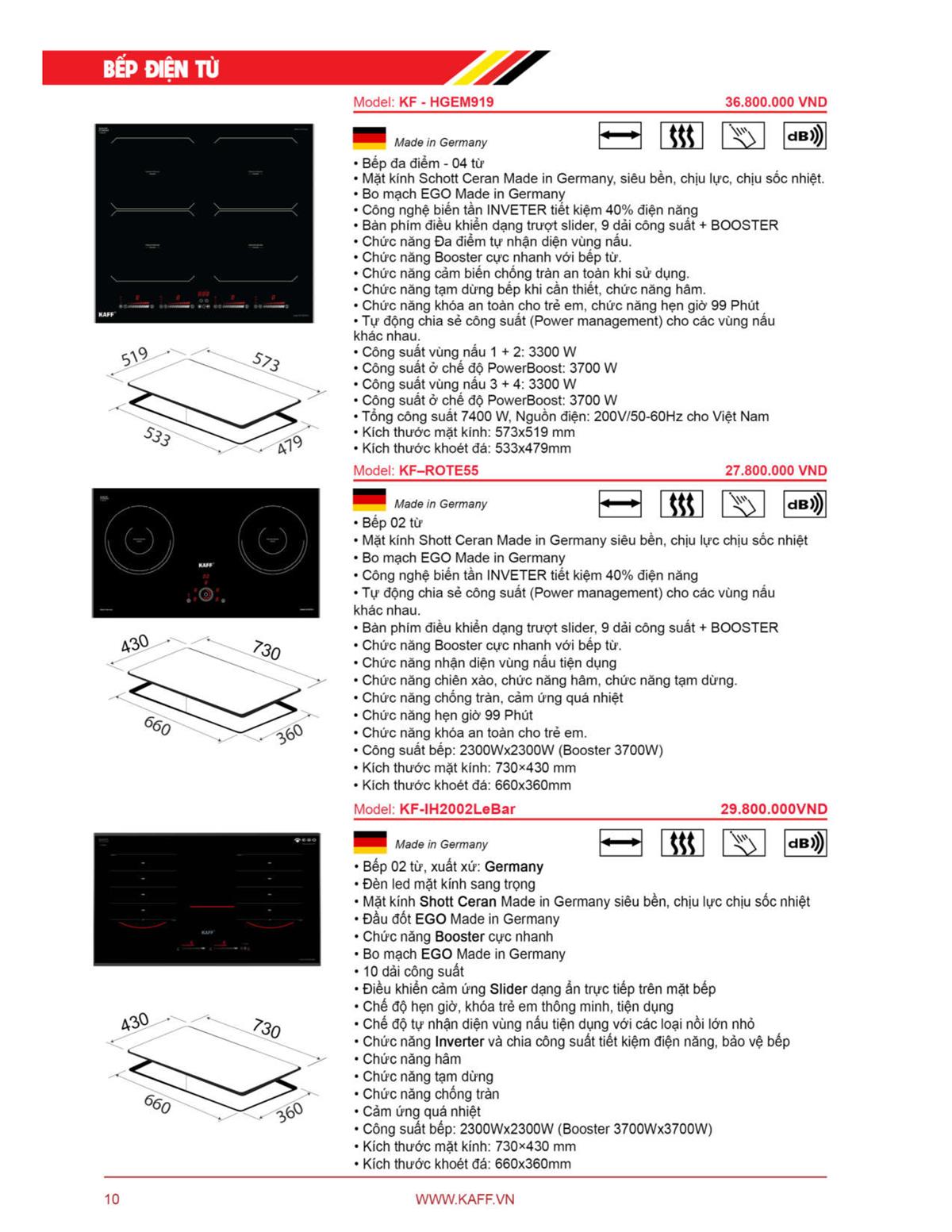 Catalogue Kaff Online - Thương hiệu cao cấp chất lượng