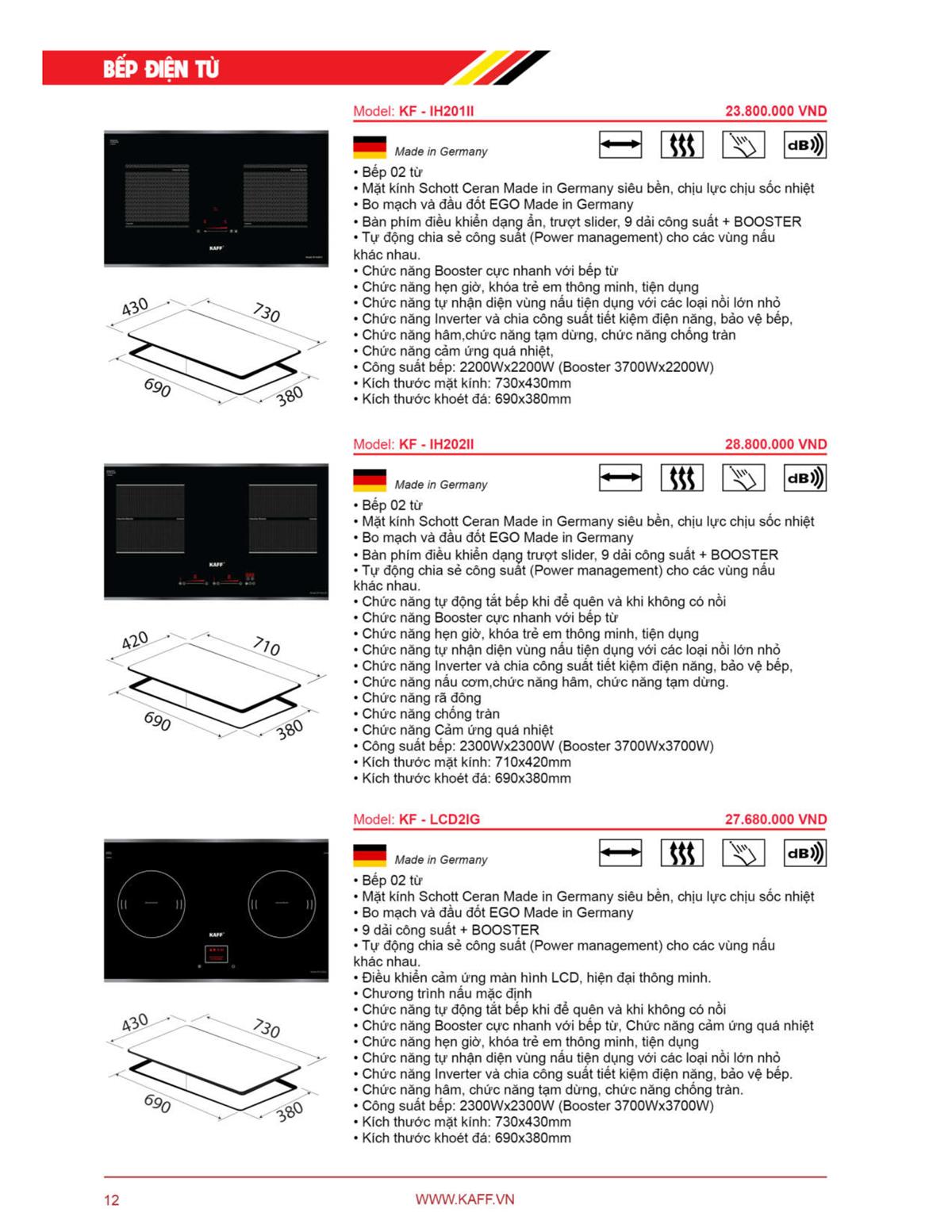 Catalogue Kaff Online - Thương hiệu cao cấp chất lượng