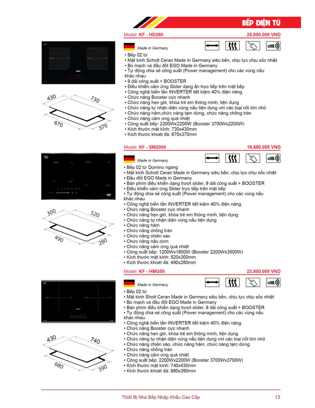 Catalogue Kaff Online - Thương hiệu cao cấp chất lượng