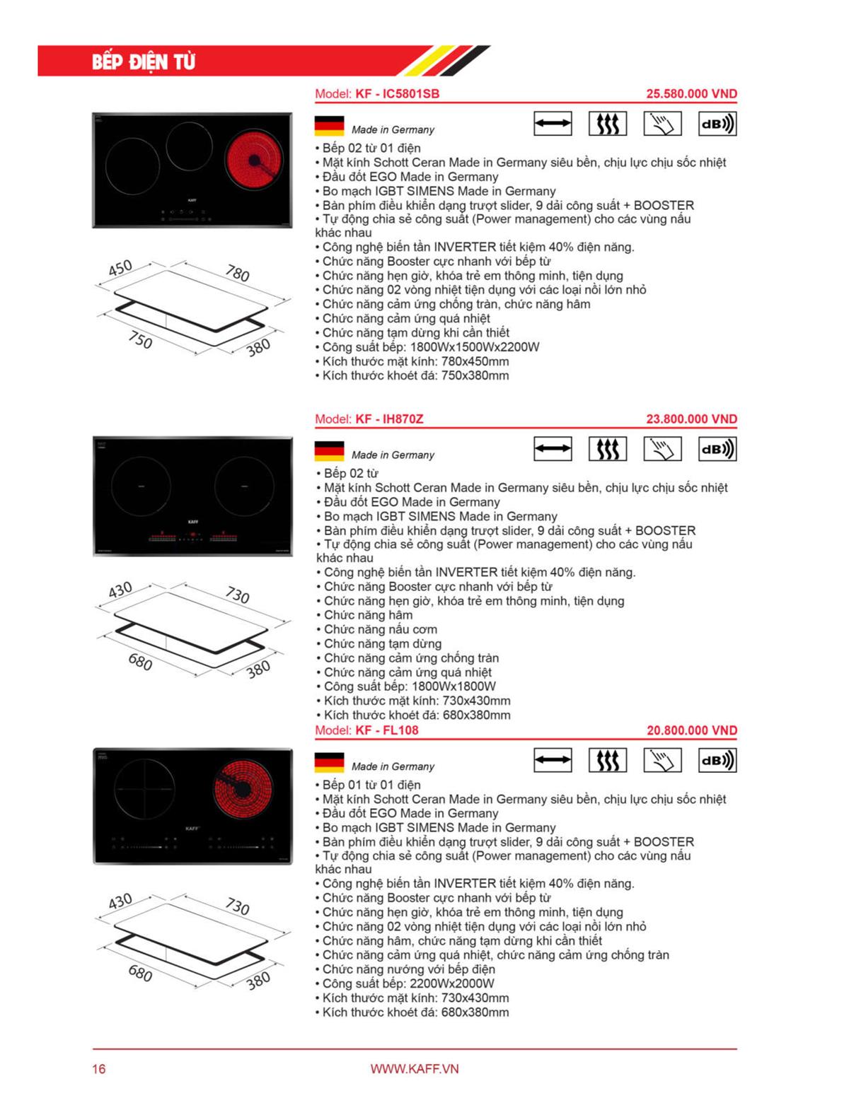 Catalogue Kaff Online - Thương hiệu cao cấp chất lượng