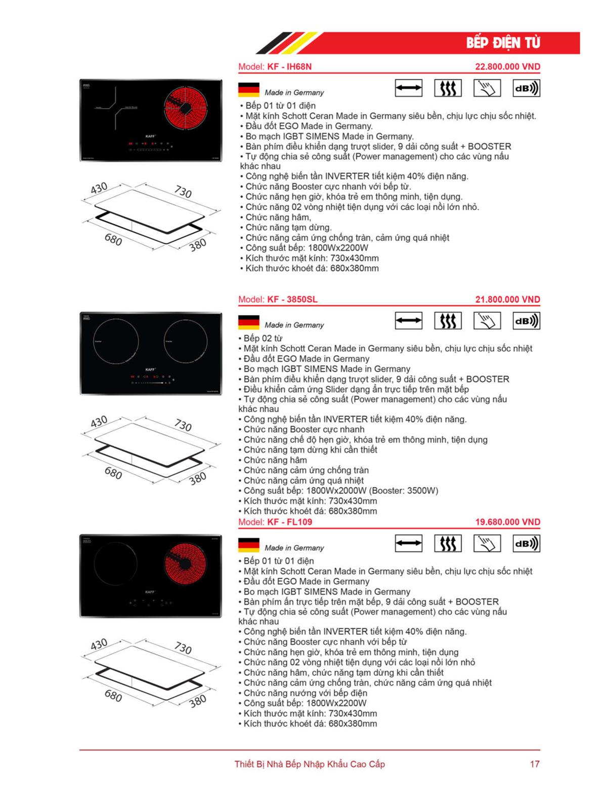 Catalogue Kaff Online - Thương hiệu cao cấp chất lượng