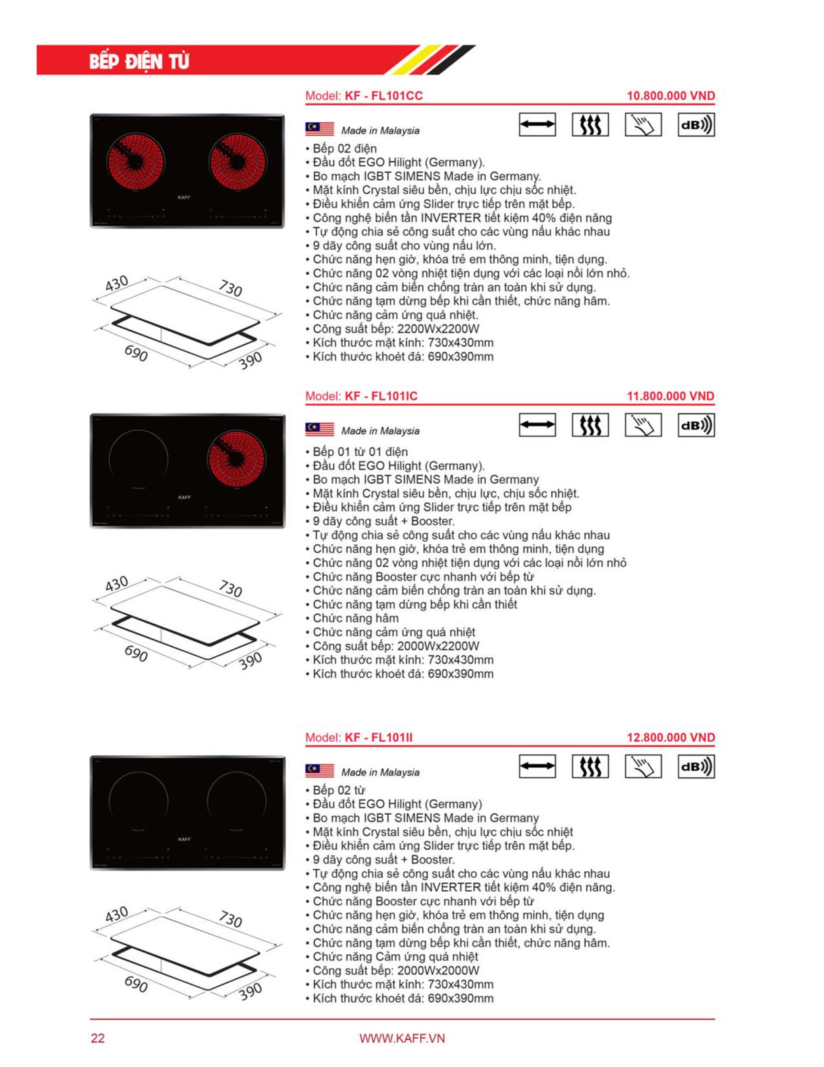 Catalogue Kaff Online - Thương hiệu cao cấp chất lượng