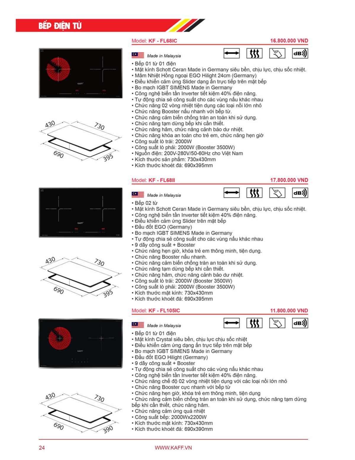 Catalogue Kaff Online - Thương hiệu cao cấp chất lượng