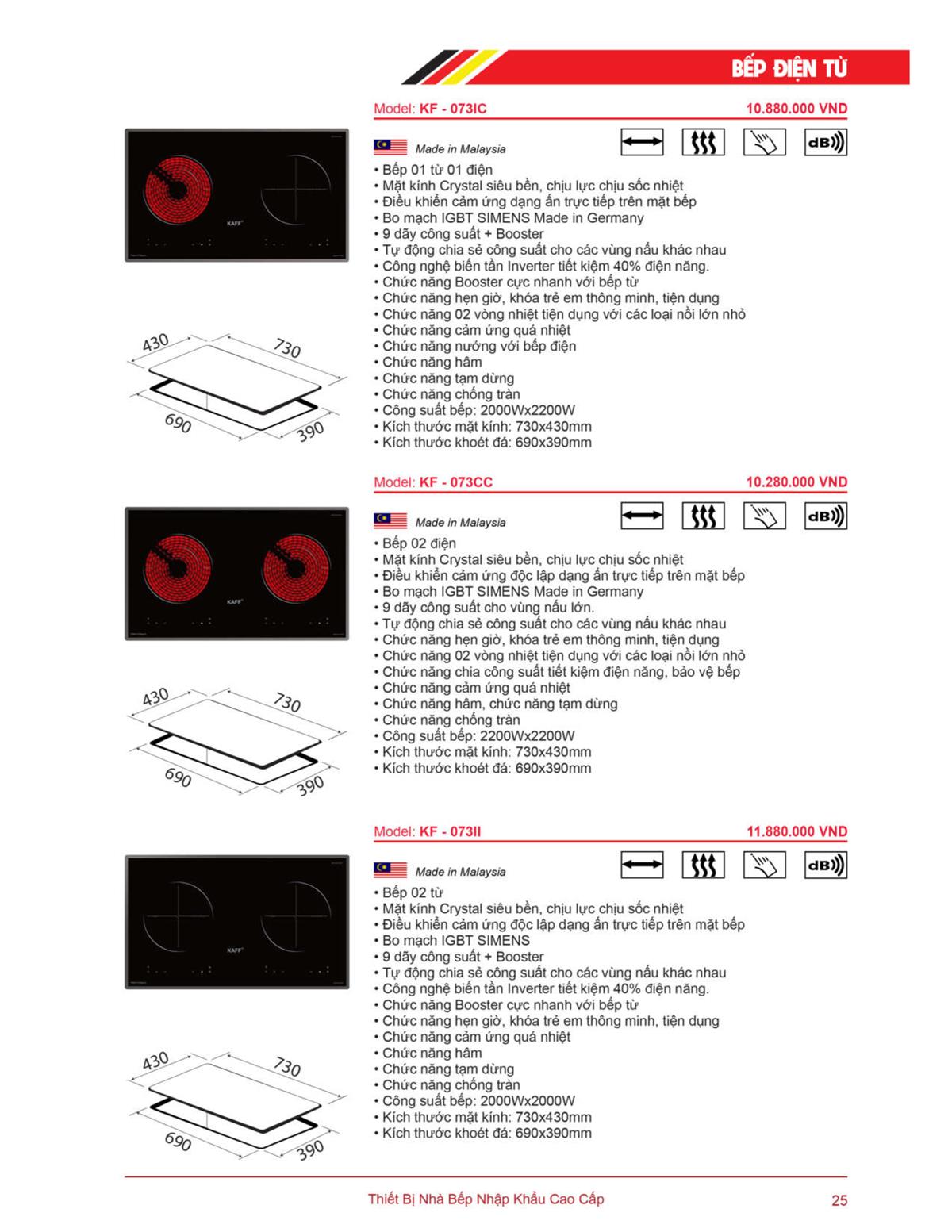Catalogue Kaff Online - Thương hiệu cao cấp chất lượng