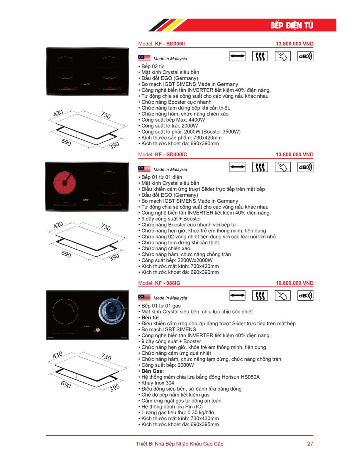 Catalogue Kaff Online - Thương hiệu cao cấp chất lượng
