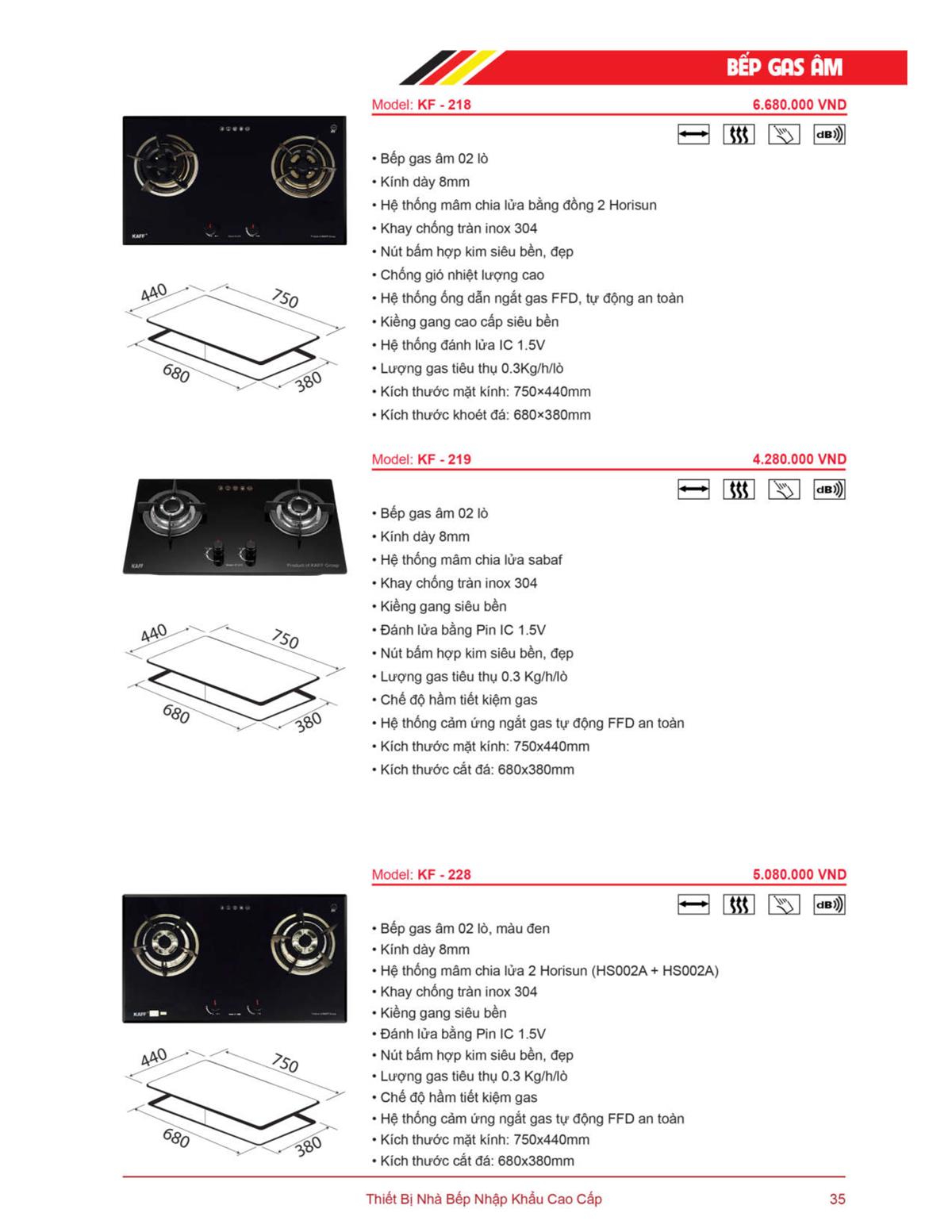 Catalogue Kaff Online - Thương hiệu cao cấp chất lượng