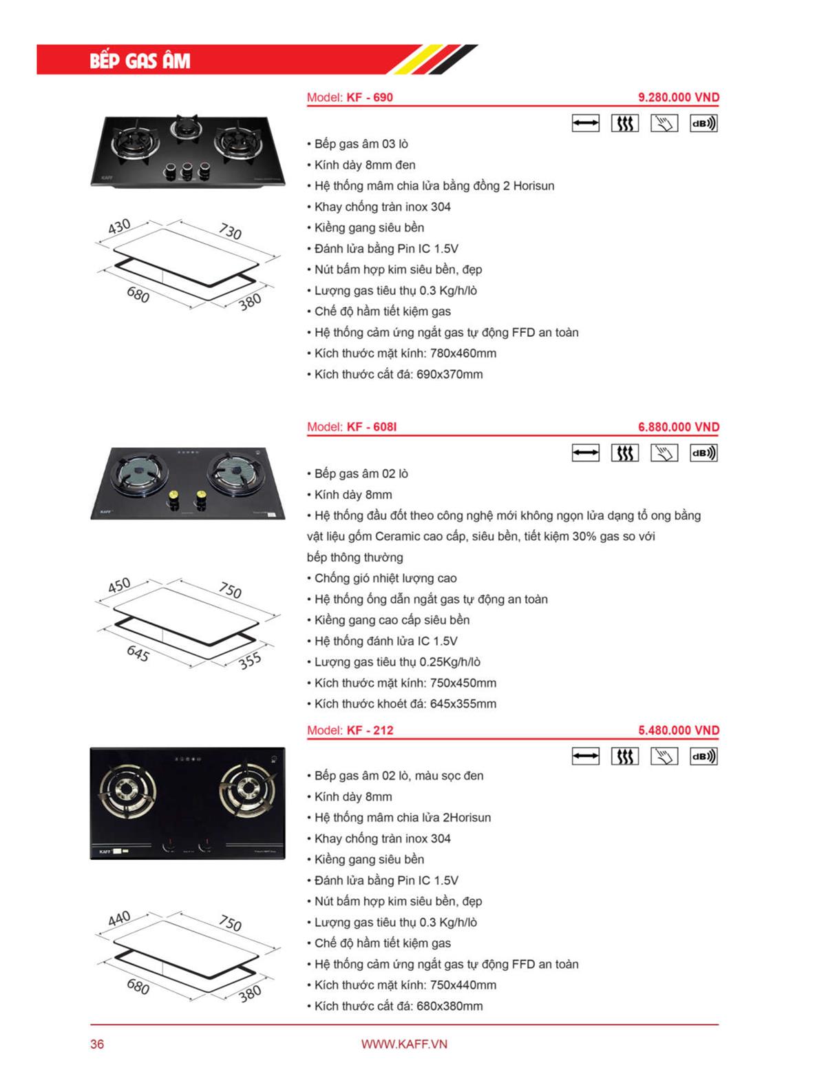 Catalogue Kaff Online - Thương hiệu cao cấp chất lượng