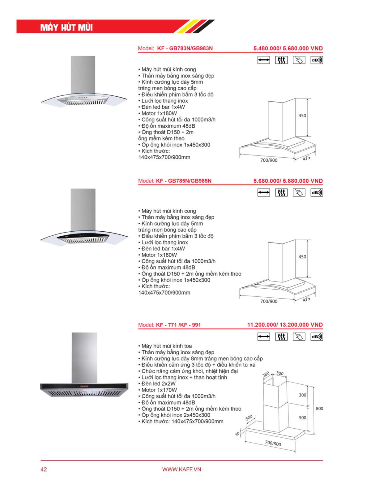 Catalogue Kaff Online - Thương hiệu cao cấp chất lượng