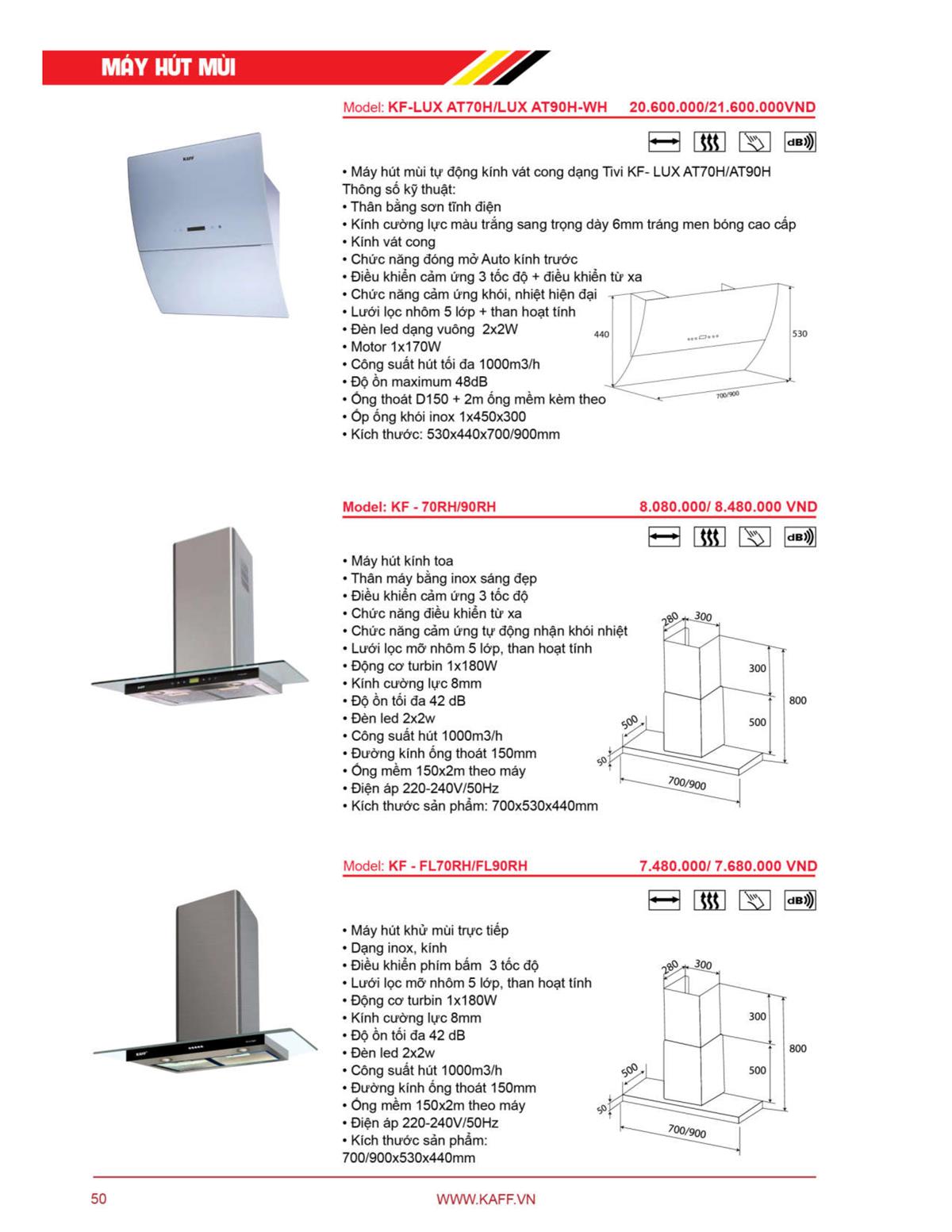 Catalogue Kaff Online - Thương hiệu cao cấp chất lượng