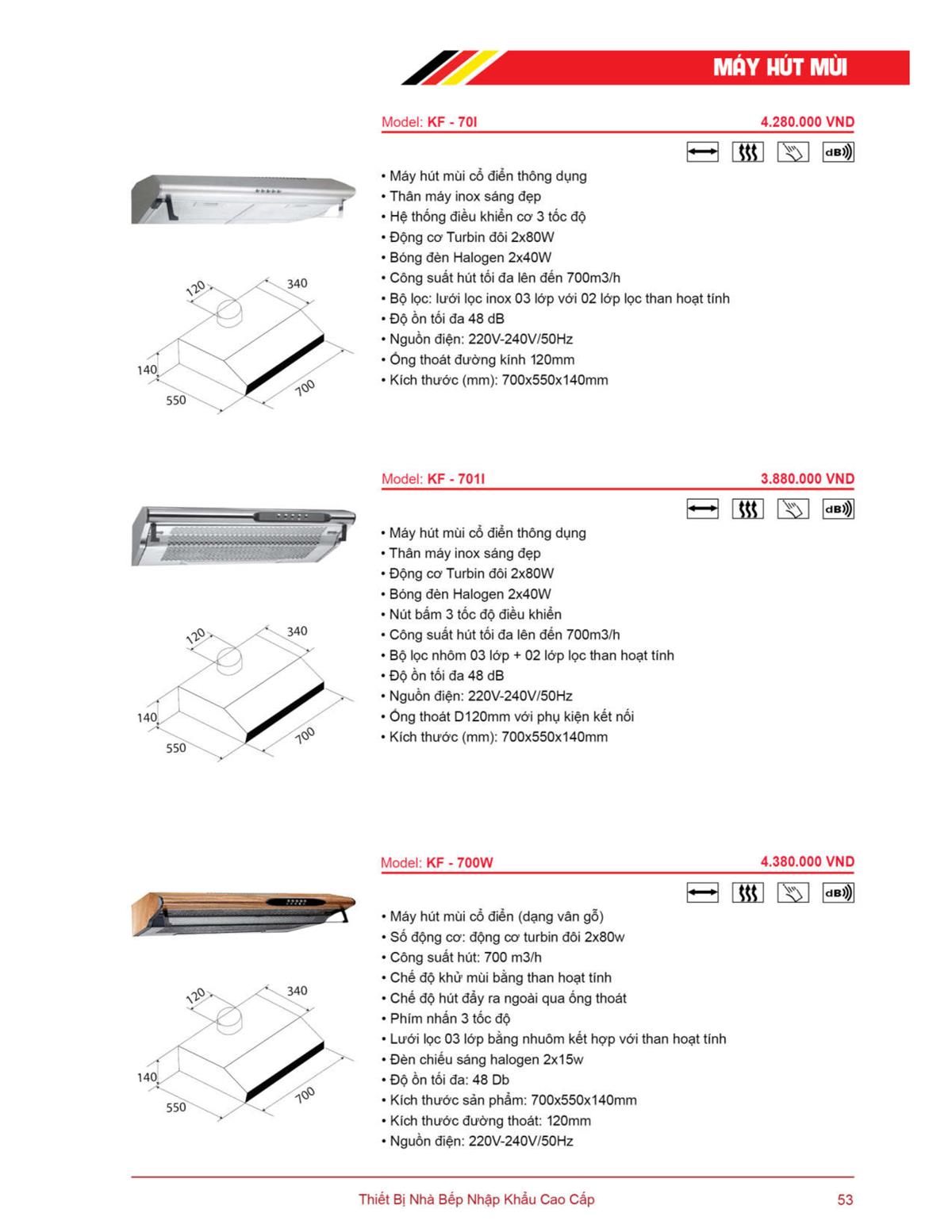 Catalogue Kaff Online - Thương hiệu cao cấp chất lượng