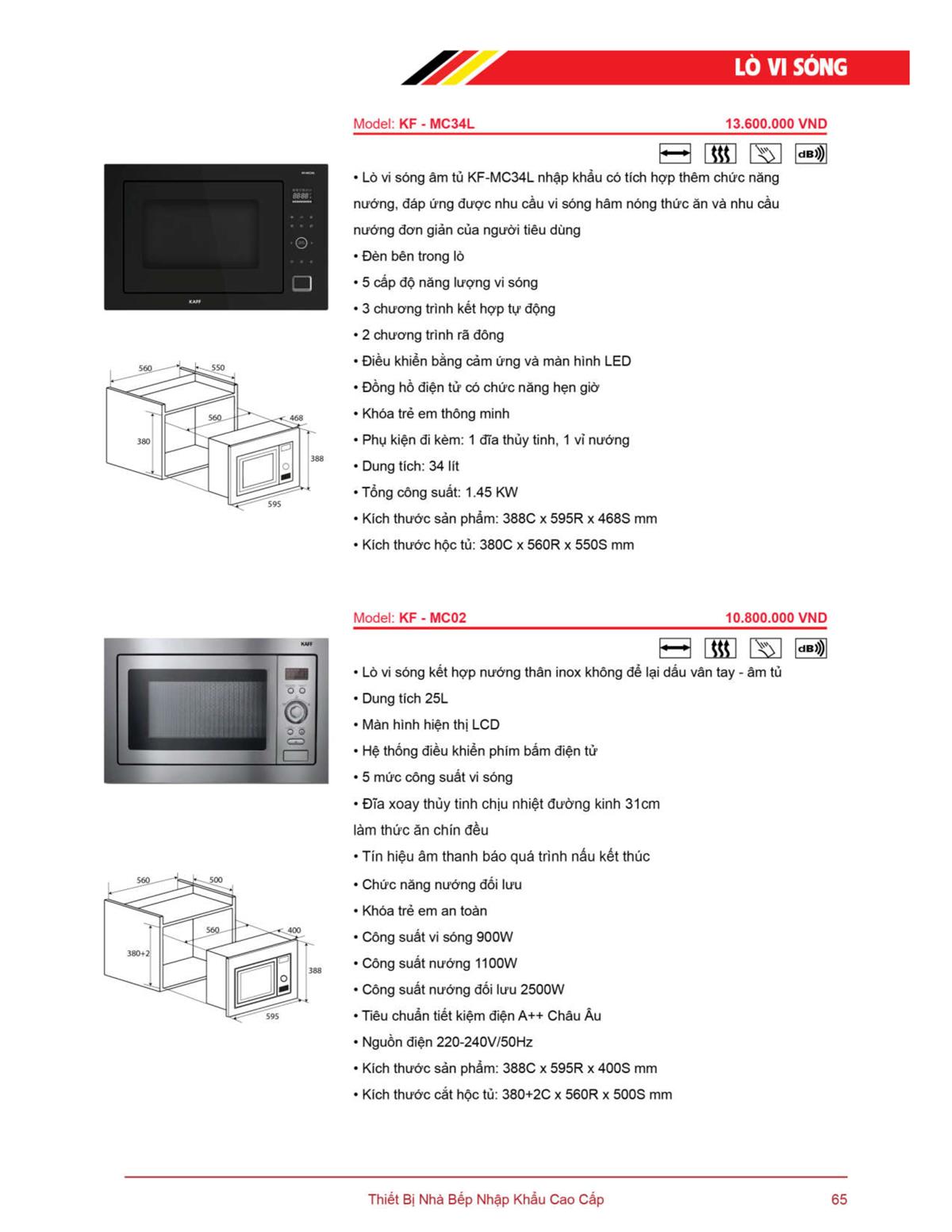 Catalogue Kaff Online - Thương hiệu cao cấp chất lượng
