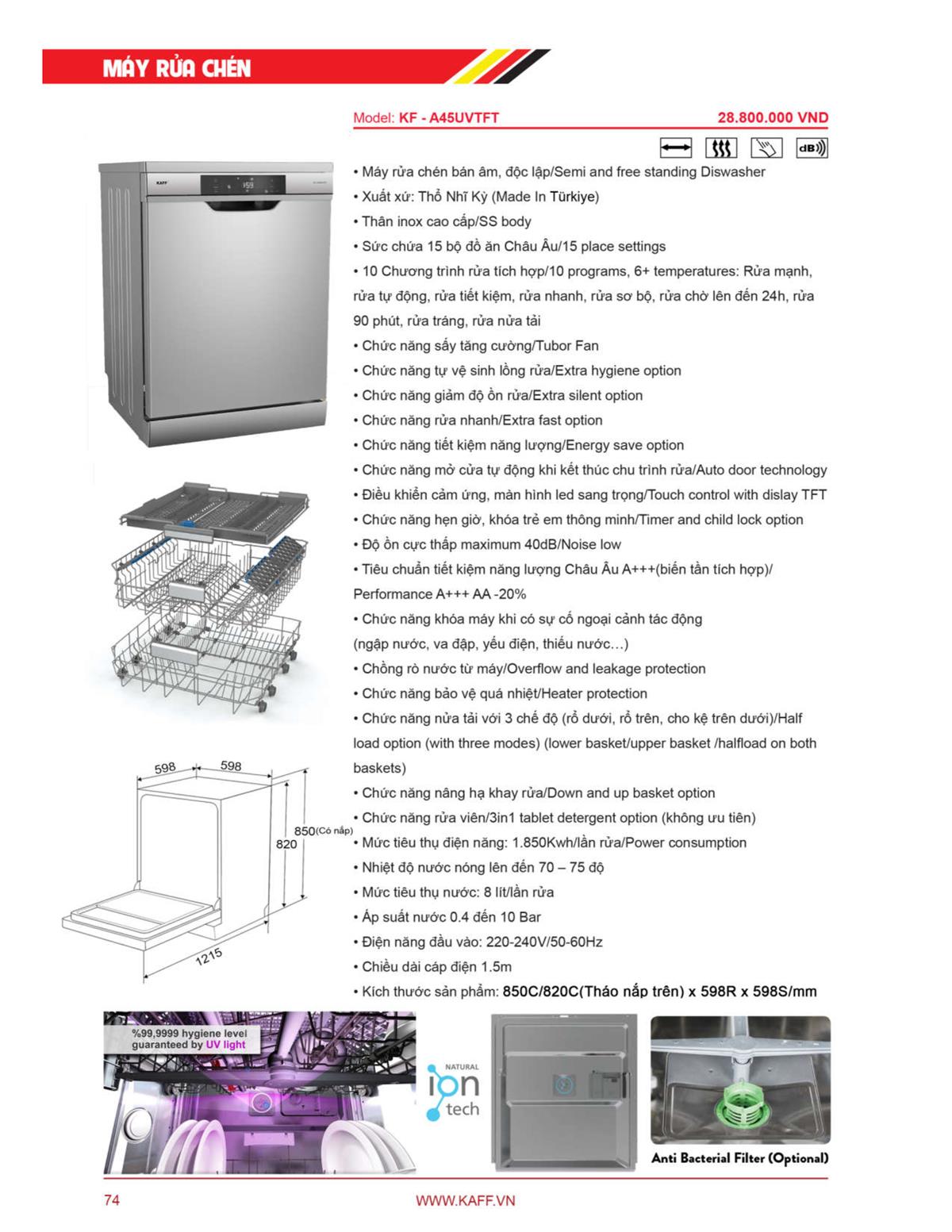 Catalogue Kaff Online - Thương hiệu cao cấp chất lượng