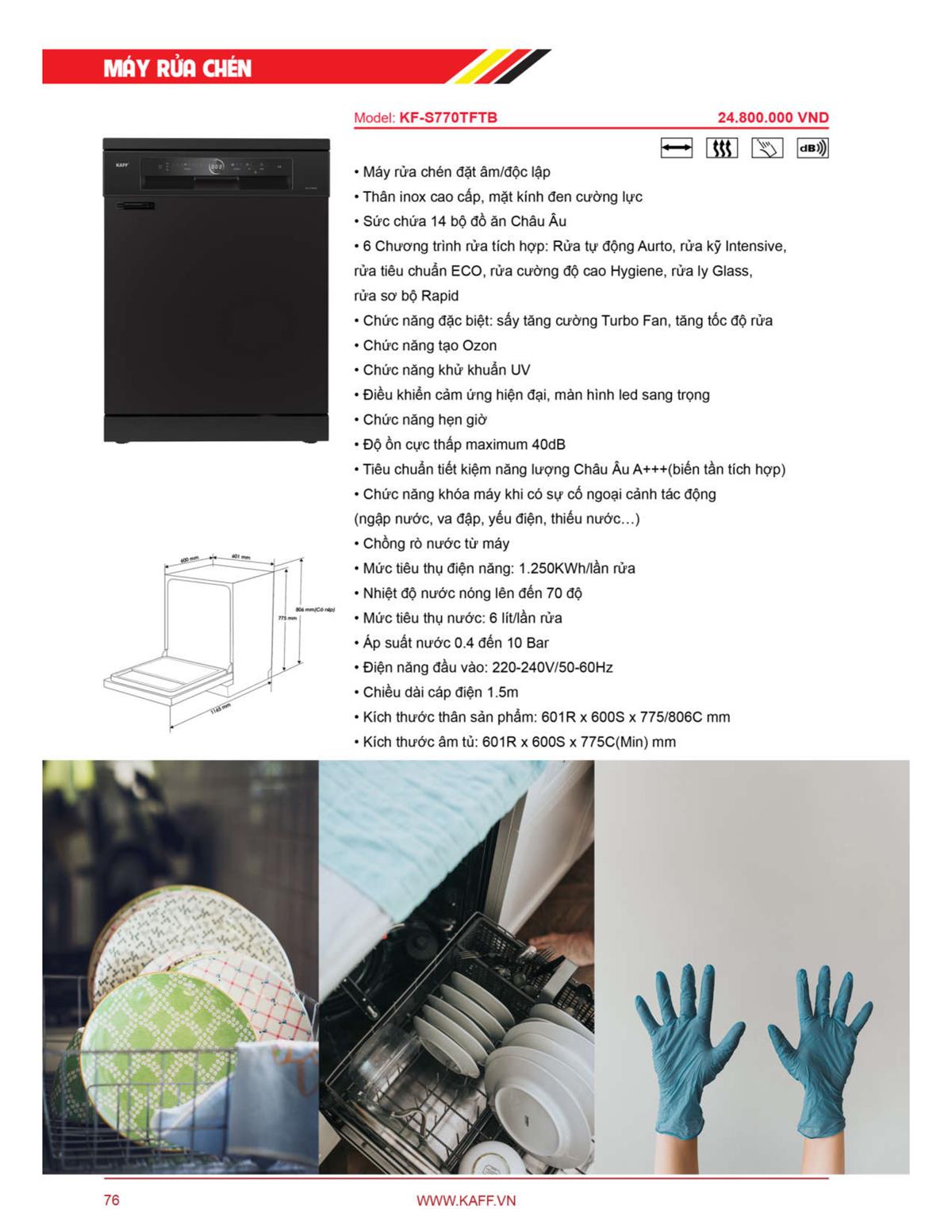 Catalogue Kaff Online - Thương hiệu cao cấp chất lượng