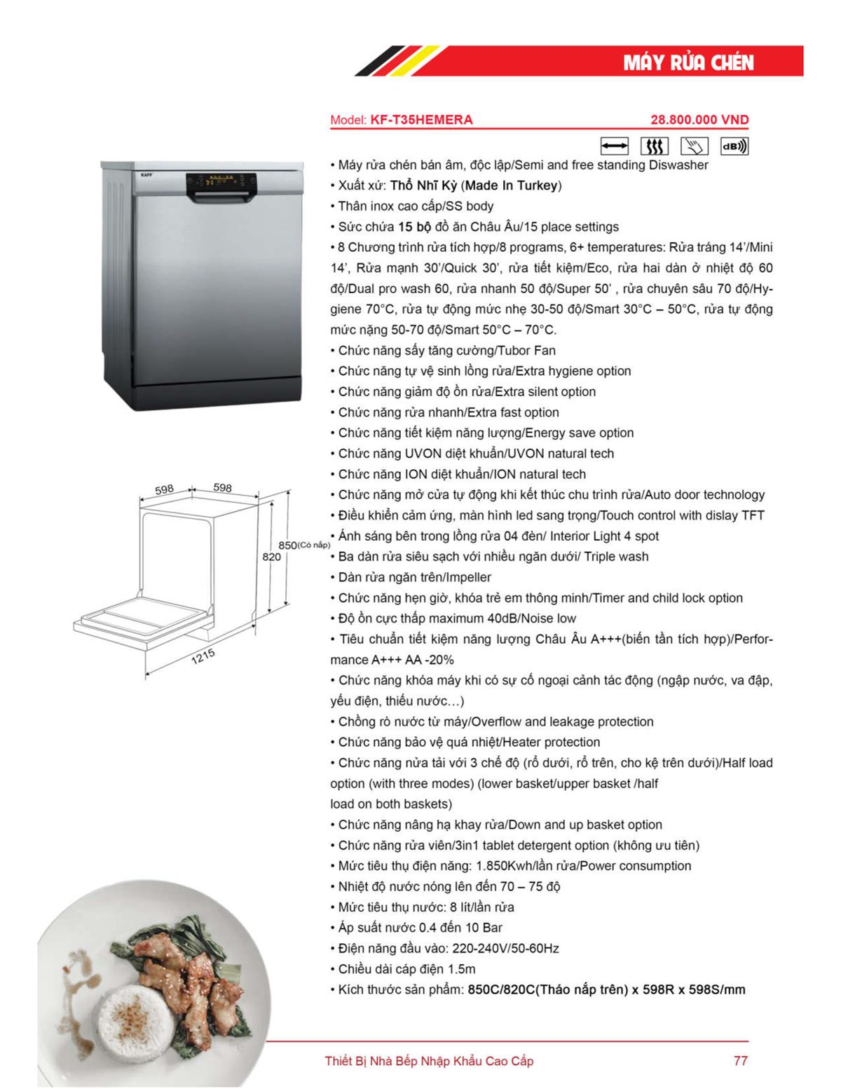 Catalogue Kaff Online - Thương hiệu cao cấp chất lượng