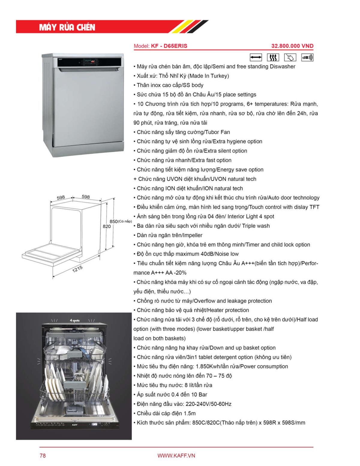 Catalogue Kaff Online - Thương hiệu cao cấp chất lượng