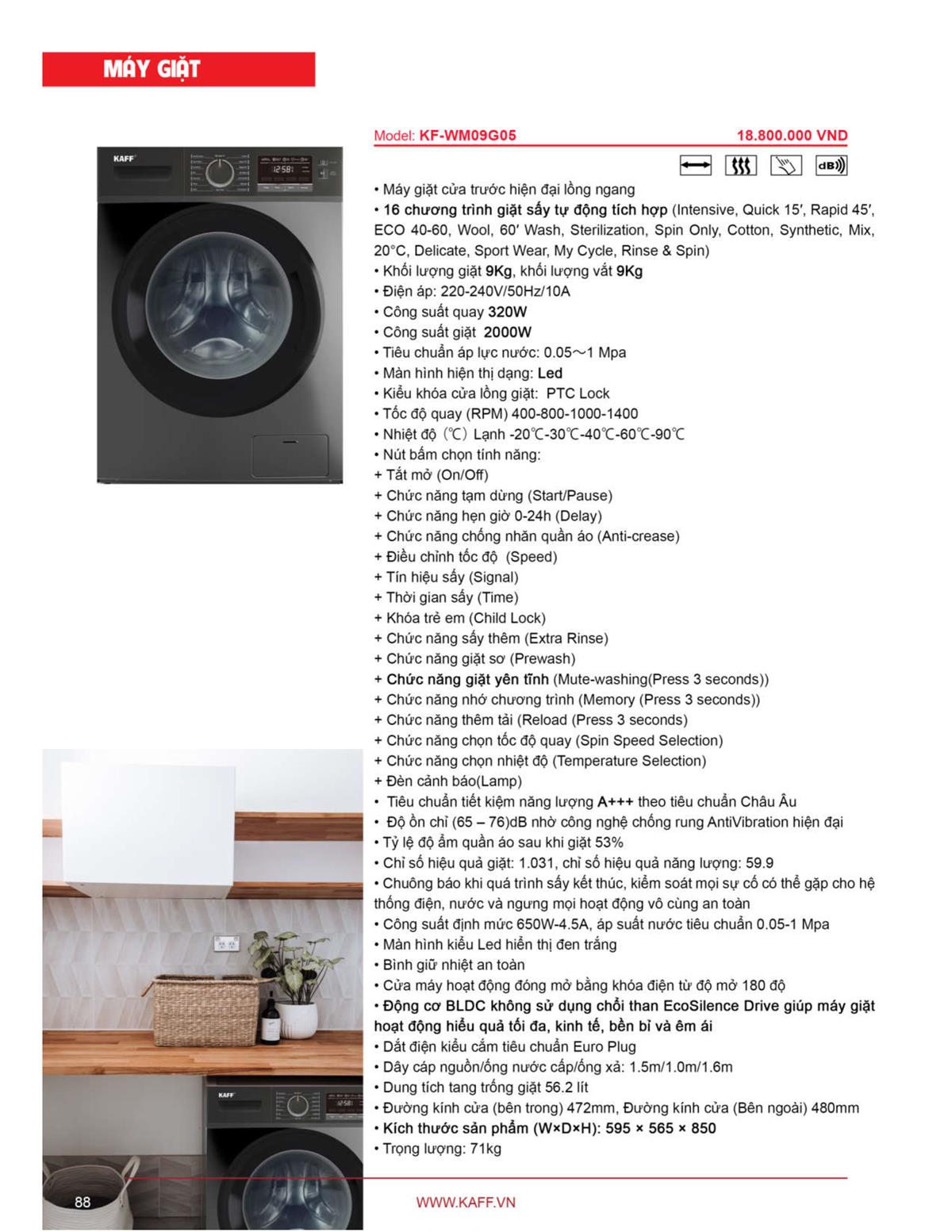 Catalogue Kaff Online - Thương hiệu cao cấp chất lượng