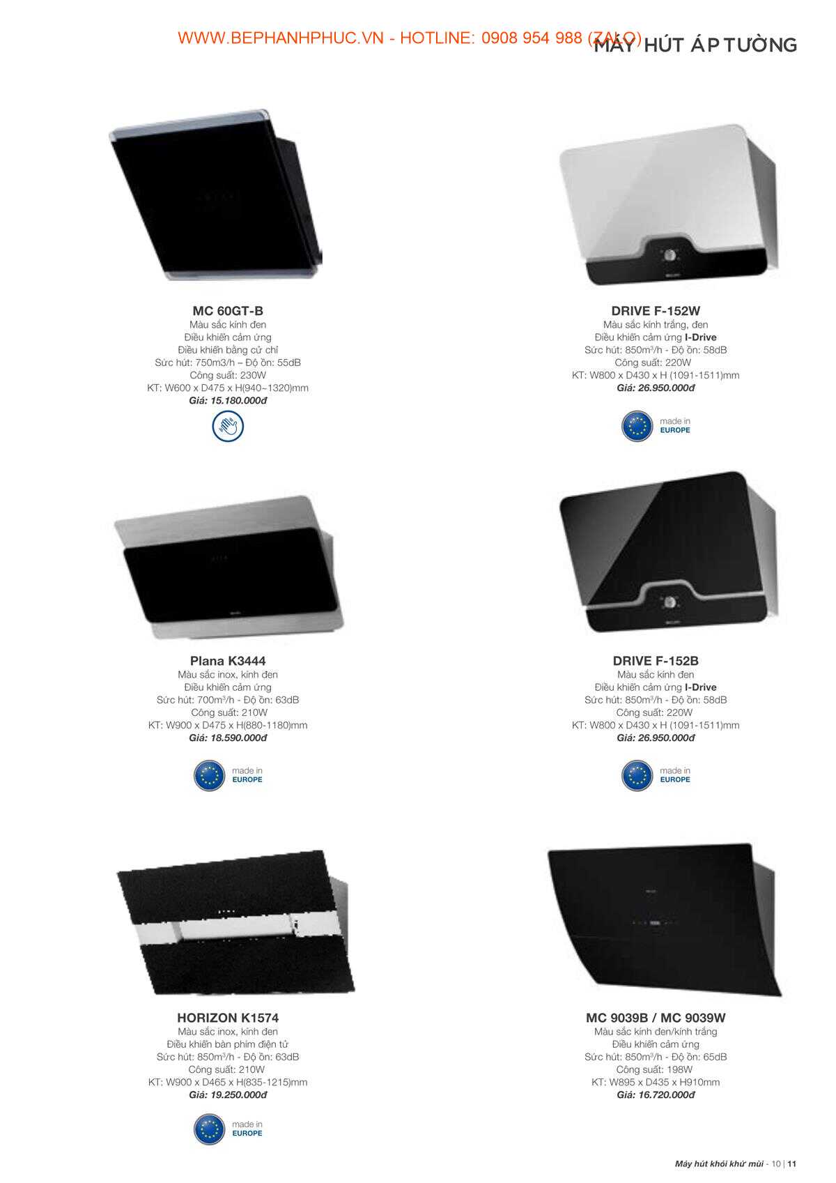 Catalogue Malloca Online - Thương hiệu số 1 VN