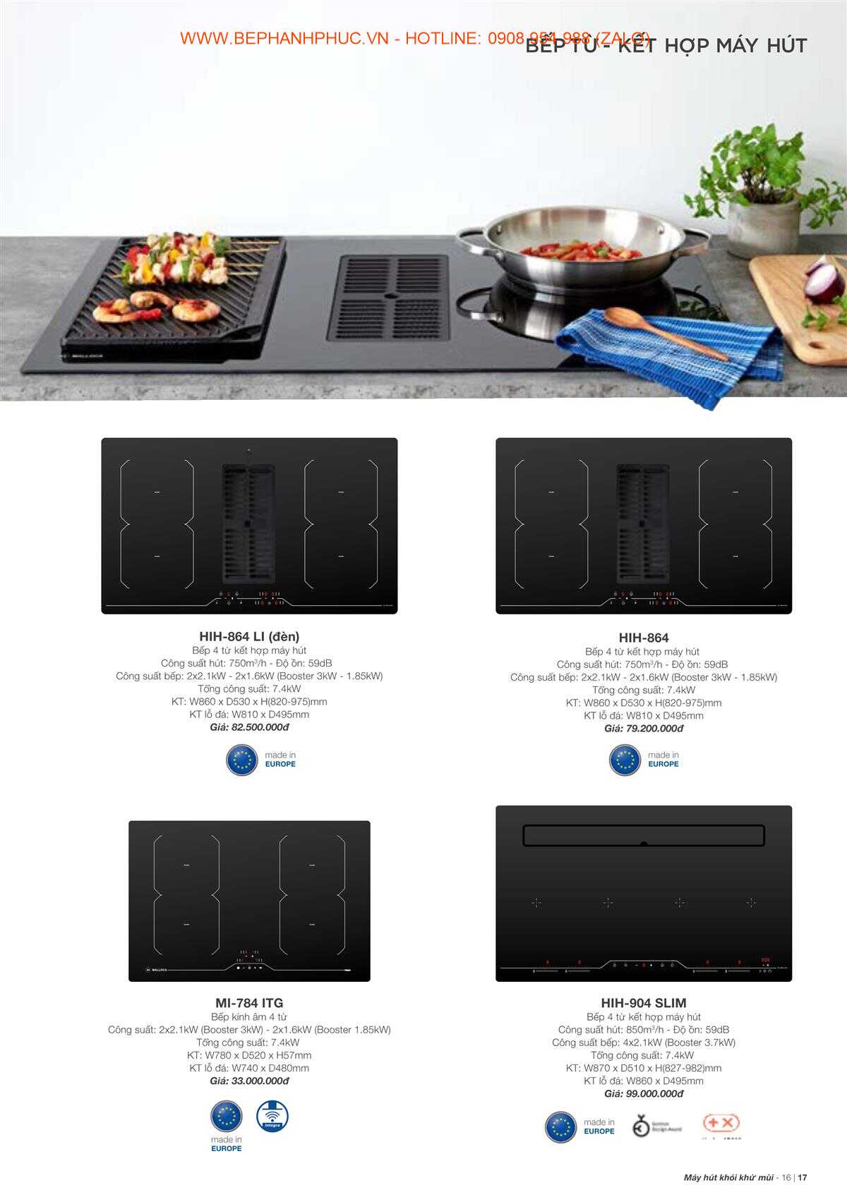 Catalogue Malloca Online - Thương hiệu số 1 VN