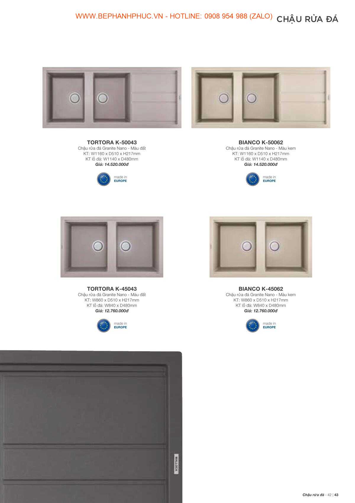 Catalogue Malloca Online - Thương hiệu số 1 VN