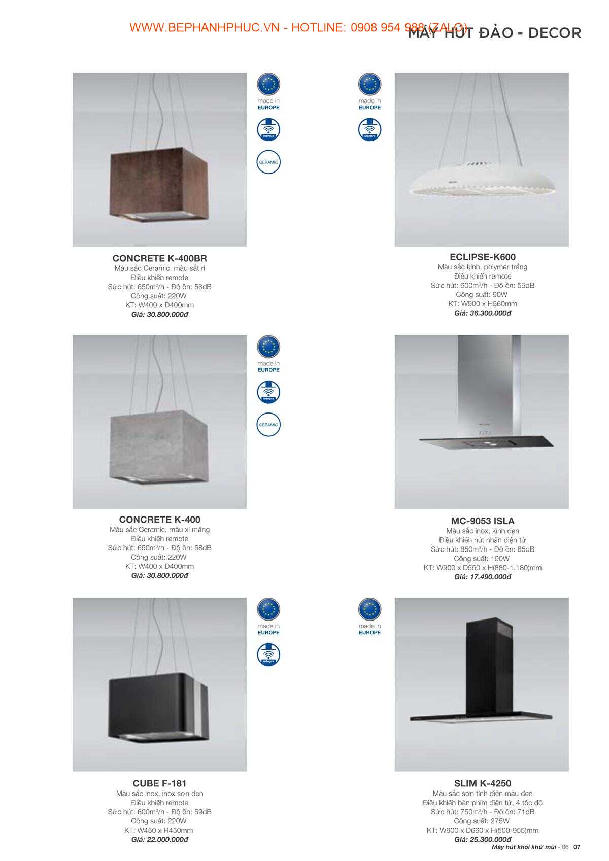 Catalogue Malloca Online - Thương hiệu số 1 VN