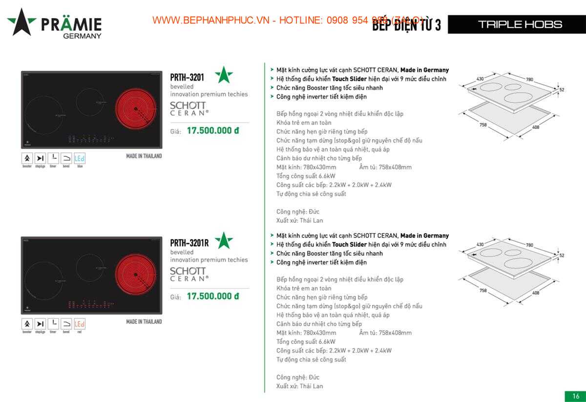 Catalogue Pramie Online - Công nghệ hiện đại thân thiện