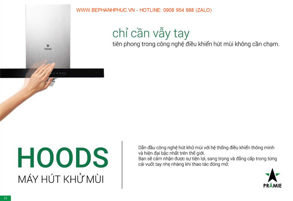 Catalogue Pramie Online - Công nghệ hiện đại thân thiện