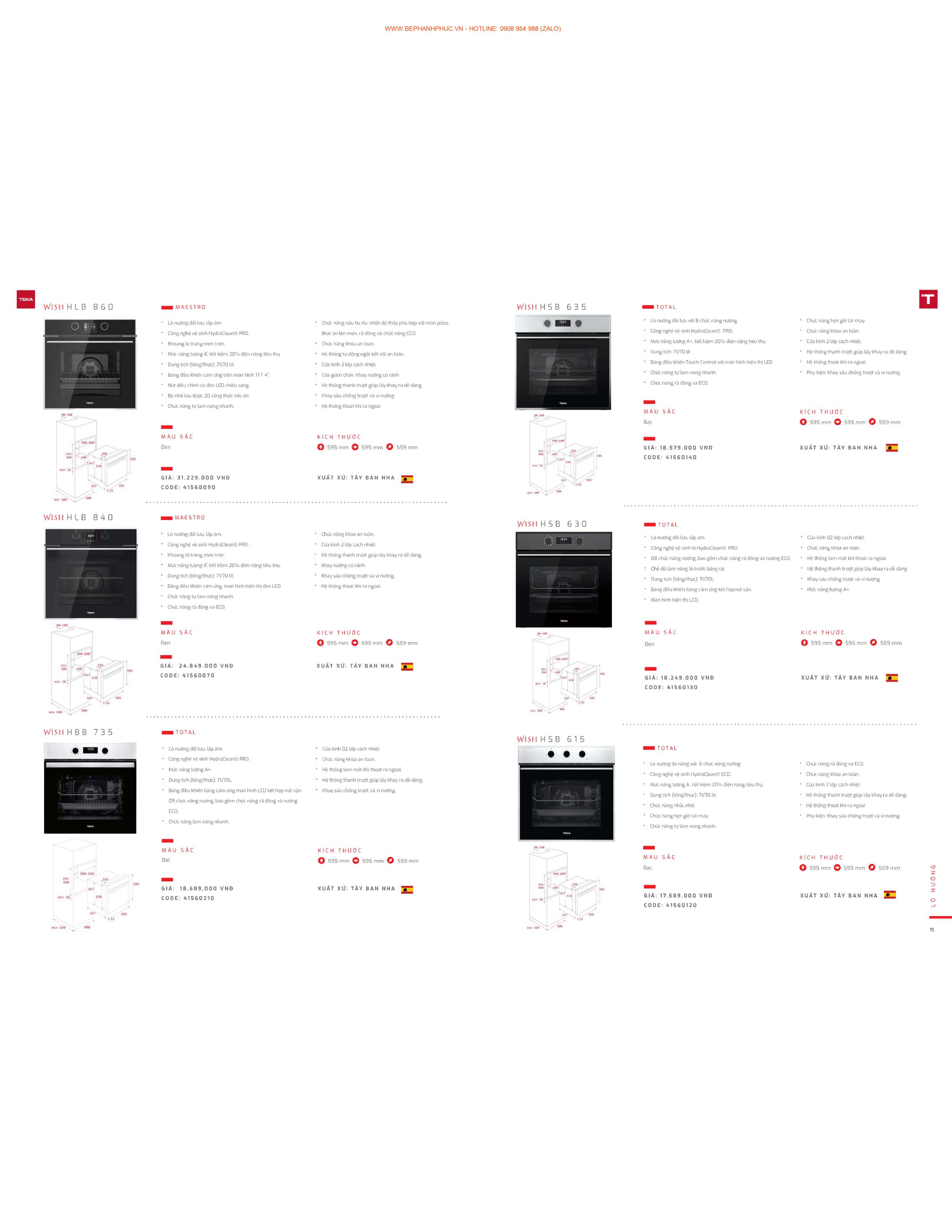 Catalogue Teka Online - Thương hiệu toàn cầu cao cấp
