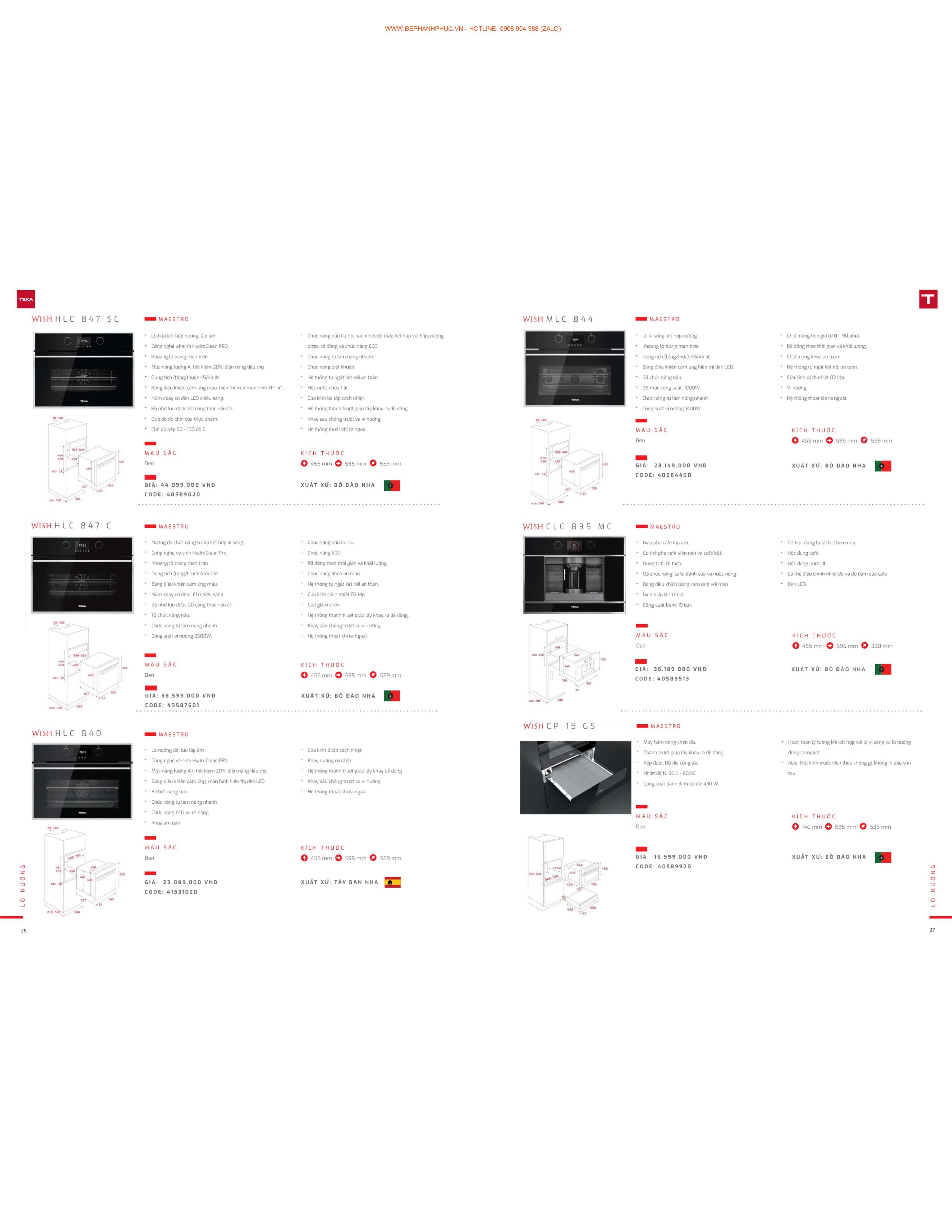 Catalogue Teka Online - Thương hiệu toàn cầu cao cấp
