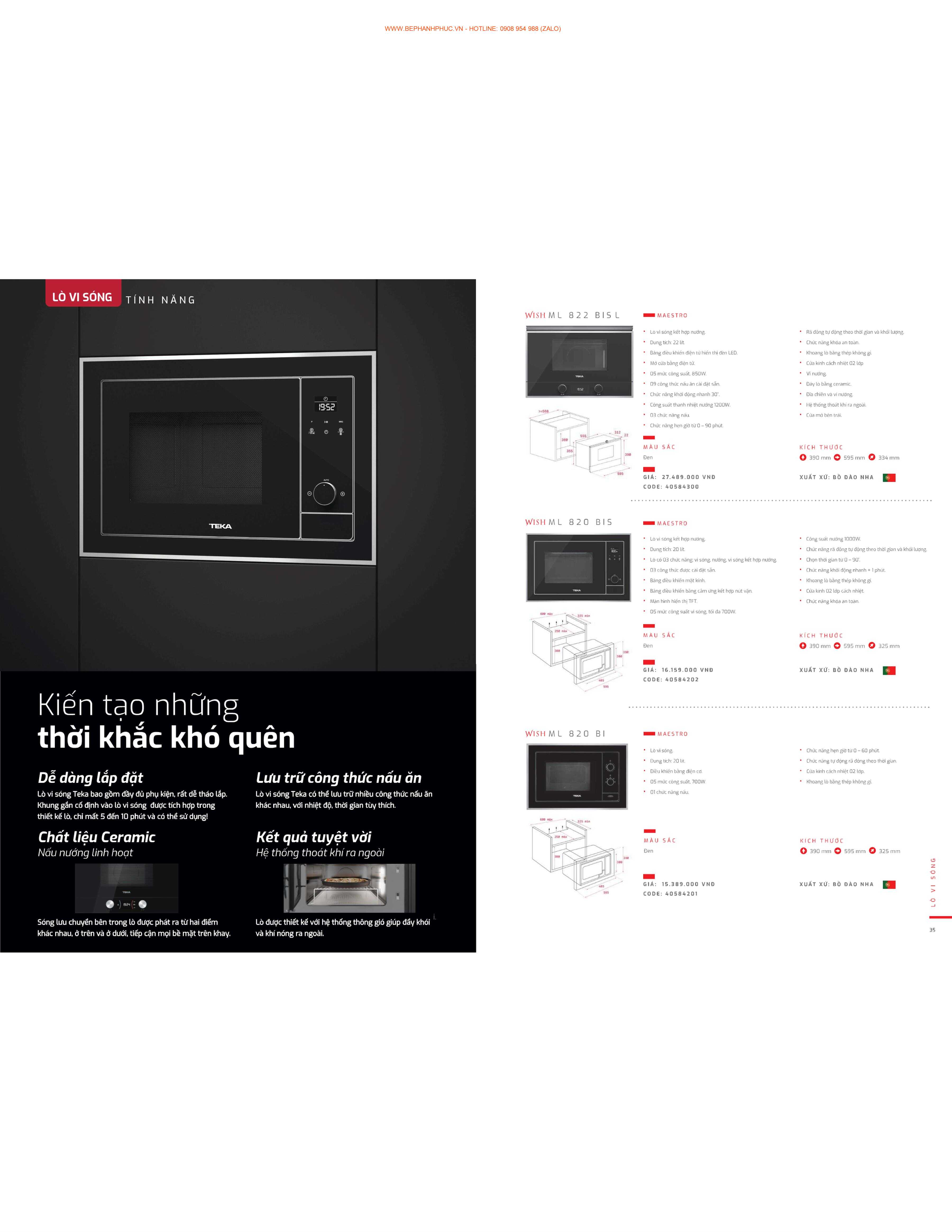 Catalogue Teka Online - Thương hiệu toàn cầu cao cấp