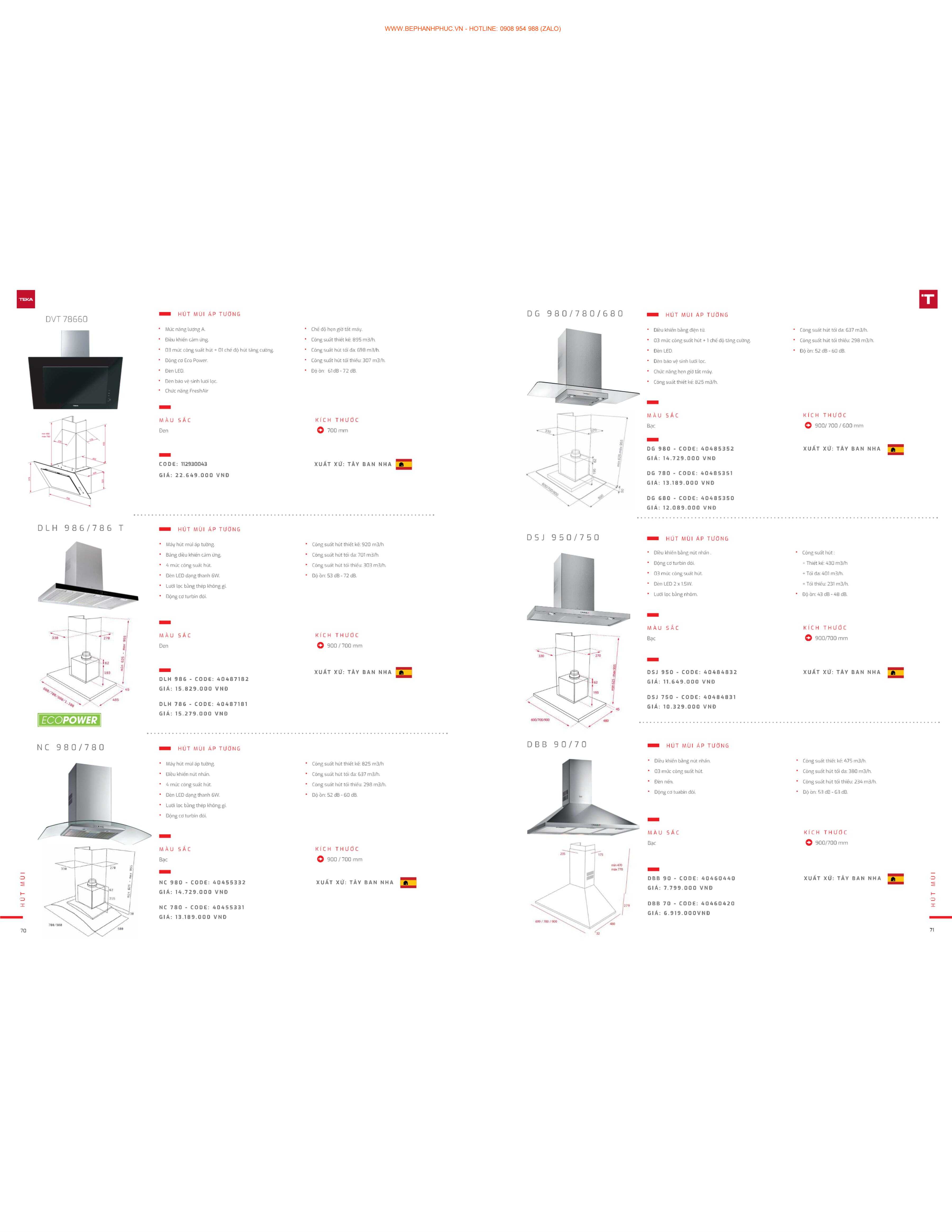 Catalogue Teka Online - Thương hiệu toàn cầu cao cấp