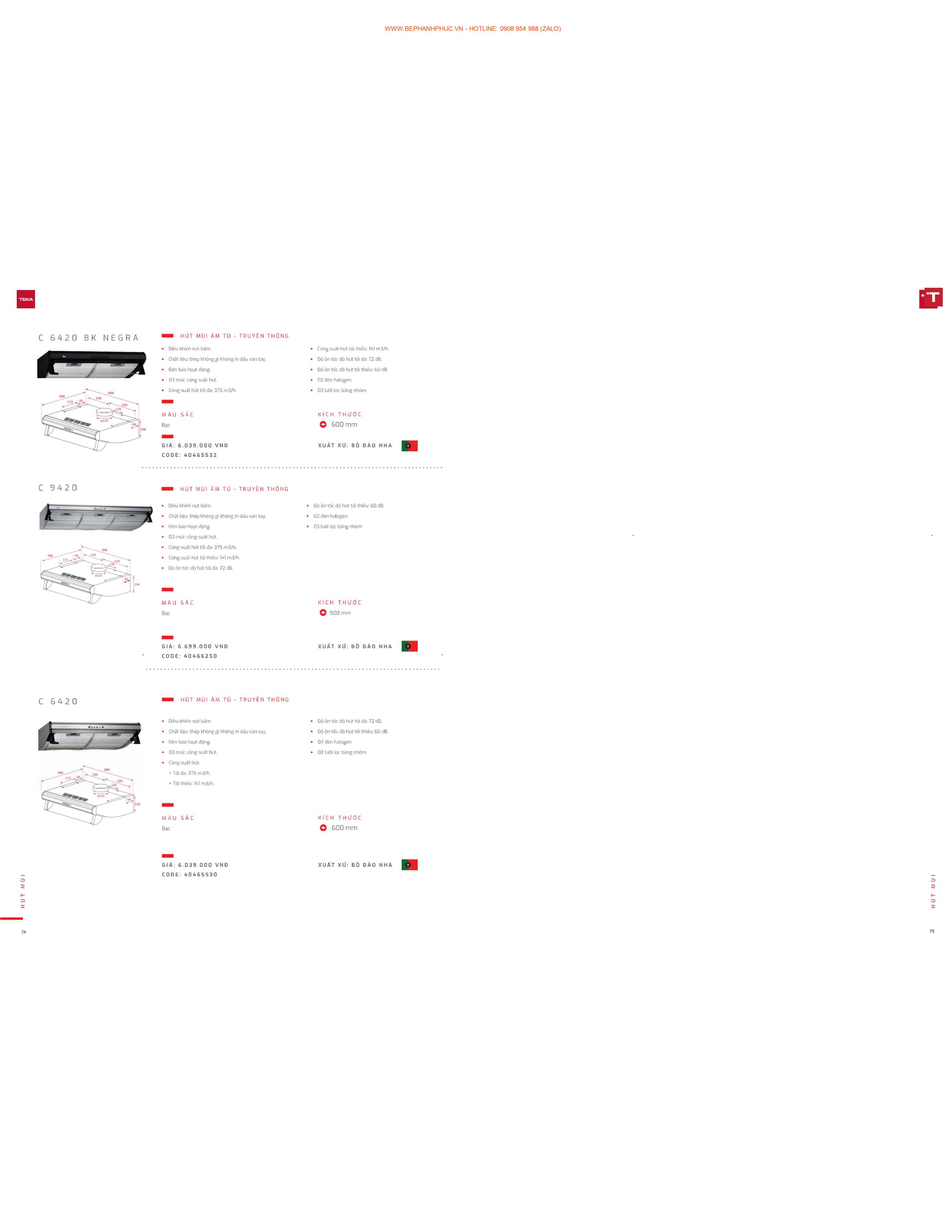 Catalogue Teka Online - Thương hiệu toàn cầu cao cấp