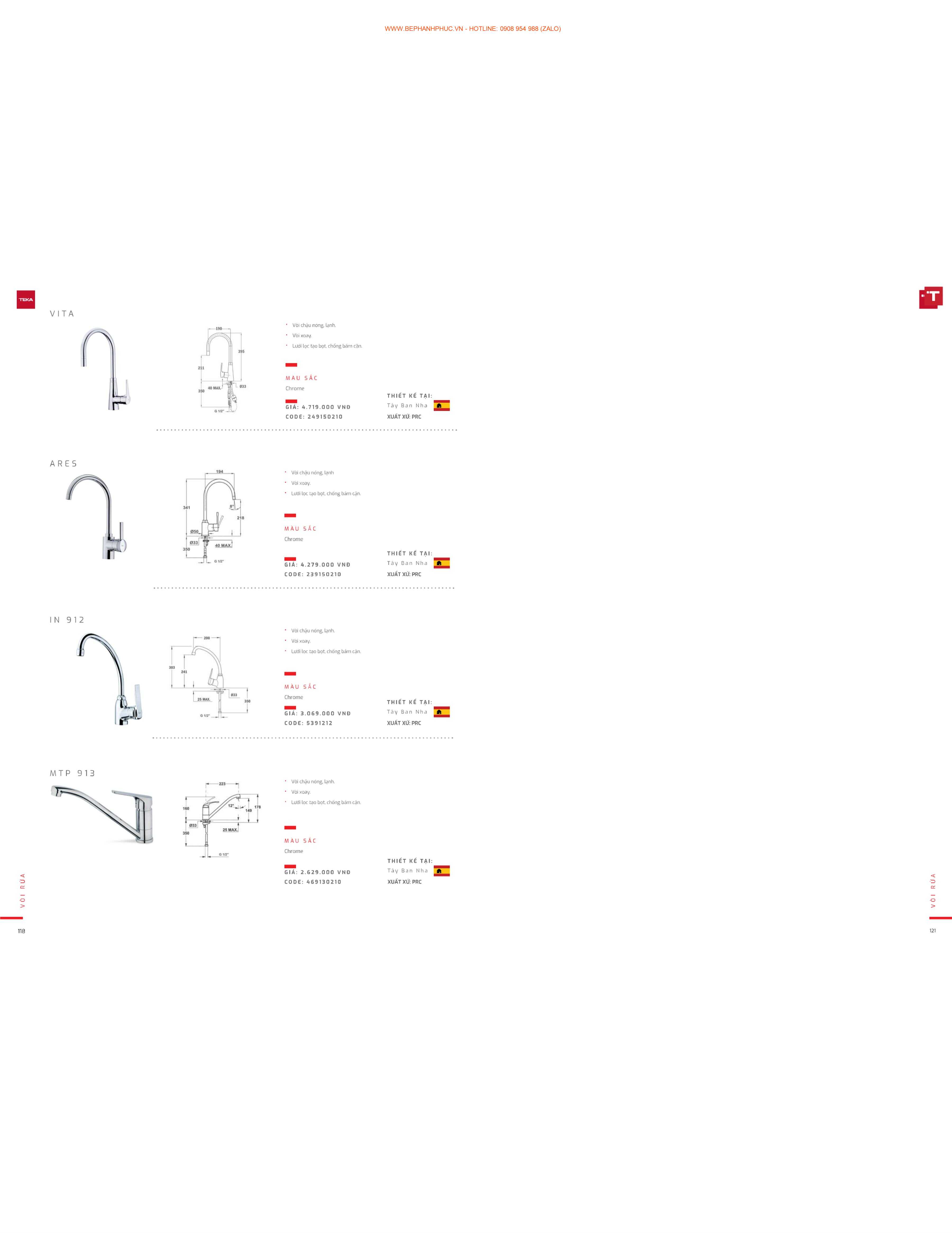 Catalogue Teka Online - Thương hiệu toàn cầu cao cấp