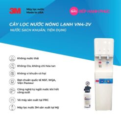 Cây lọc nước nóng lạnh 2 vòi (sử dụng 3M ICE140-S) - Nhập khẩu Mỹ 13 Cây lọc nước nóng lạnh 2 vòi