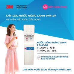 Cây lọc nước nóng lạnh 2 vòi (sử dụng 3M ICE140-S) - Nhập khẩu Mỹ 14 Cây lọc nước nóng lạnh 2 vòi