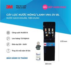 Cây lọc nước nóng lạnh 3 vòi