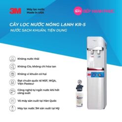 Cây lọc nước nóng lạnh Korea (sử dụng 3M ICE140-S) - Nhập khẩu Mỹ 12 Cây lọc nước nóng lạnh Korea