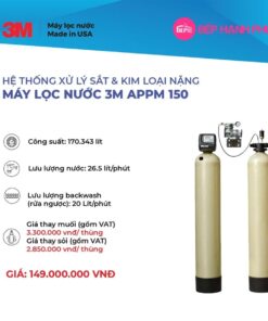 Hệ thống máy khử sắt 3M APPM150