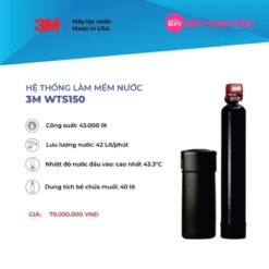Hệ thống máy làm mềm nước 3M WTS150