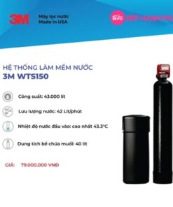 Hệ thống máy làm mềm nước 3M WTS150