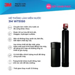 Hệ thống máy làm mềm nước 3M WTS150 - Nhập khẩu Mỹ 7 Hệ thống máy làm mềm nước 3M WTS150