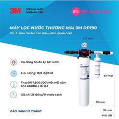 Máy lọc nước dành cho thương mại 3M DP190 - Nhập khẩu Mỹ 9 Máy lọc nước dành cho thương mại 3M DP190