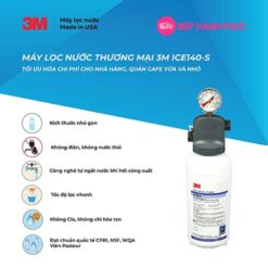 Máy lọc nước dành cho thương mại 3M ICE140-S - Nhập khẩu Mỹ 8 Máy lọc nước dành cho thương mại 3M ICE140-S
