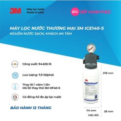 Máy lọc nước dành cho thương mại 3M ICE140-S - Nhập khẩu Mỹ 9 Máy lọc nước dành cho thương mại 3M ICE140-S