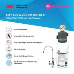 Máy lọc nước lắp dưới bồn rửa 3M ICE140-S - Nhập khẩu Mỹ 9 Máy lọc nước lắp dưới bồn rửa 3M ICE140-S